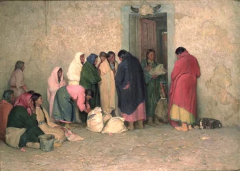 Ration Day at the Reservation