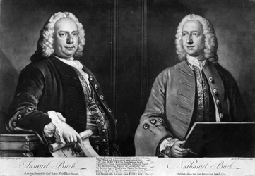 The Buck Brothers, engraved by Richard Houston, 1774