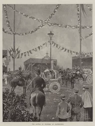 The Battle of Flowers at Eastbourne