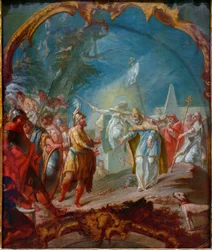 Attila before Pope Leo I