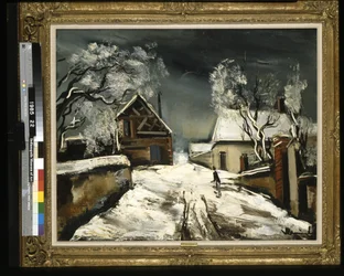 Houses In The Snow