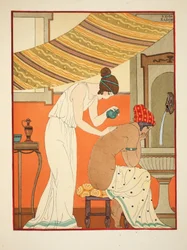 Must Anoint the Wounds with Oil, Illustration from 