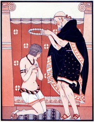 Three Feminine Prizes - Prize for virtue - illustration from la Vie Parisienne, 1929