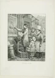 How Beautiful are the Arts, from Croquis Lithographiques...1823