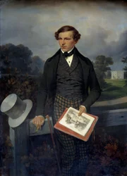 Portrait of Gustave de Maupassant, father of the writer