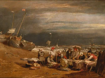 A Fishmarket on the Beach