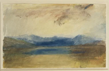 A Mountainous Landscape with a Lake