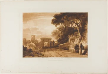 Christ and the Woman of Samaria, plate 71 from 