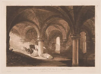 Crypt of Kirkstall Abbey