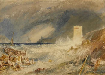 Entrance to Fowey Harbour, Cornwall