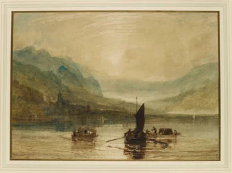 Lake of Brienz, Moonlight