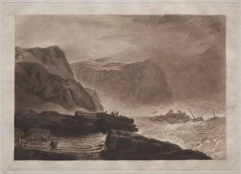 Liber Studiorum: Coast of Yorkshire, near Whitby