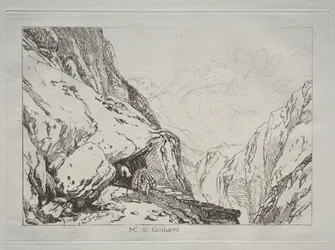 Liber Studiorum: Mt. St. Gothard