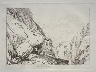Liber Studiorum: Mt. St. Gothard
