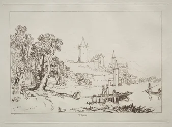 Liber Studiorum: Ville de Thun, Switzerland