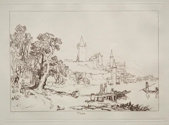 Liber Studiorum: Ville de Thun, Switzerland