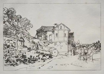 Liber Studiorum: Watermill