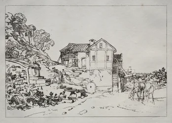 Liber Studiorum: Watermill