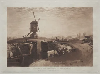 Liber Studiorum: Windmill and Lock