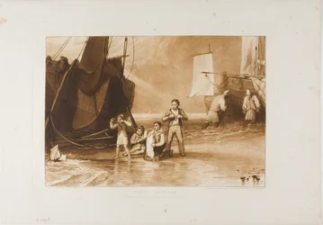Marine Dabblers, plate 29 from Liber Studiorum
