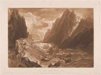 Mer de Glace, Valley of Chamonix, Savoy
