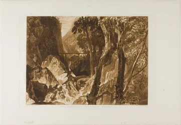 Mill near the Grand Chartreuse, plate 54 from Liber Studiorum