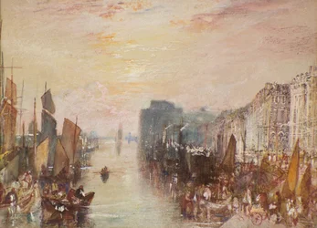 River Scene, Le Havre