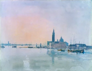 San Giorgio Maggiore from the Dogana, 1819