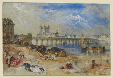 Saumur from the Île d