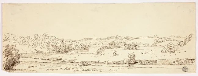Scenes on the Kibble near Little Milton Hall, Lancashire