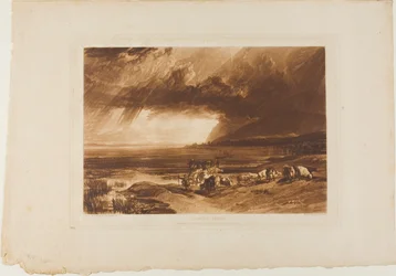 Solway Moss, plate 52 from Liber Studiorum