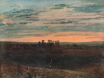 Stonehenge: Sunset
