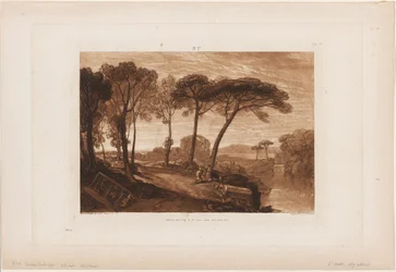 The Temple of Minerva Medica, plate 23 from Liber Studiorum