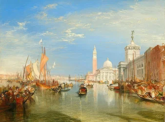 Venice: Dogana and San Giorgio Maggiore. 1834