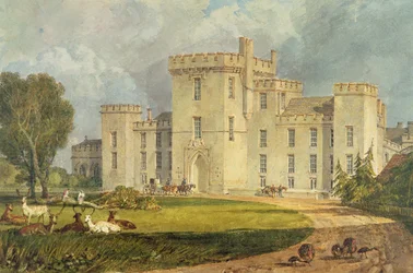 View of Hampton Court from the North-west