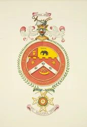 Arms on General Donkin