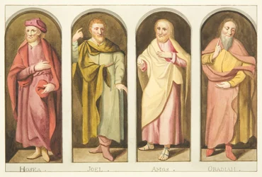 Four Minor Prophets Painted on West Side of Screen Dividing the Nave from the Choir of Bristol Cathedral