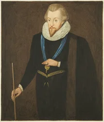Portrait in the Council House of Robert Cecil, Earl of Salisbury