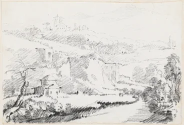 Landscape in the Alban Hills