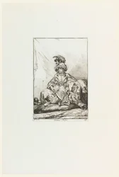 The Black Sultana, plate 28 from the series The Sultan