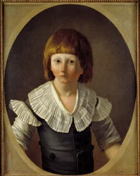 Portrait of Louis XVII at the Temple Prison