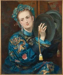 A Woman in an Oriental Costume