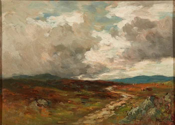 Storm Clouds Over the Hills