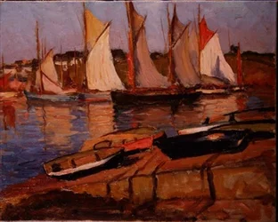 Yachts by the Shore