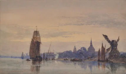 Frederickstad on the Eider, Denmark