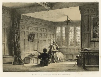 Bay Window in Dining Room, Haddon Hall, Derbyshire