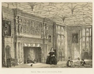 Drawing Room, Loseley, Near Guildford, Surrey