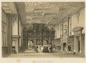 Hall, Crewe Hall, Cheshire
