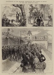 Inauguration of the Holyhead Breakwater and Harbour of Refuge by HRH the Prince of Wales