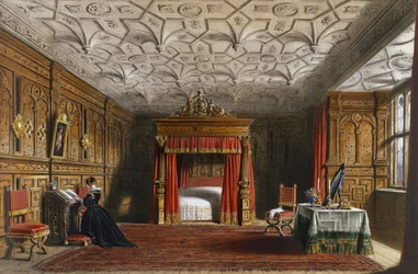 Inlaid chamber, Sizergh, Westmoreland